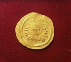 Heraclius 610-641 Ad  Constantinople  Gold Tremissis Av