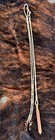 Exc  Jimmy Flores Handmade New 16 Plait California Style Rawhide Romal Reins