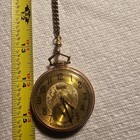 Antique 1933 Elgin 12 Size 15 Jewel Open Face Pocket Watch