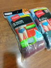 Hanes Mens Tagless Moisture Wicking Mid-rise 6 Pack Briefs Med 32 -34  Lot Of 2