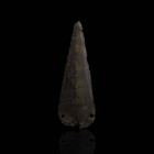 Bronze Dagger With Handle Plate  Circa 1600-1000 Bc  Length 9 5cm