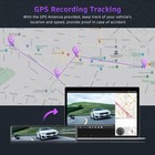 Toguard 4k 12  Mirror Dual Gps Dash Cam Front And Rear Car Camera Night Vision
