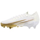 Under Armour Blur Pro Mens Low Football Cleats  Pearl White   Gold  Pick Size