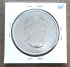 2011 Maple Leaf - Canadian Silver  five Dollar  Coin - 1oz Of  999 Fine