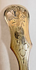 800 Silver Dutch Hallmarked 4  By 1 1 2  Tea Caddy Spoon Excellent No Mono 