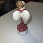 Vintage Home Interior Homco Guardian Angel With Baby Porcelain Figurine 1414