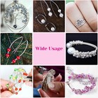 18 Gauge Silver Craft Wire Tarnish Resistant Copper Beading Jewelry