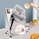 370w Commercial Dough Roller Sheeter  110v Pizza Dough Roller Sheeter