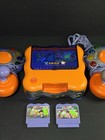 Vtech V Smile Tv Learning System Console Pal   Lot Of 8 Games 2 Controls 