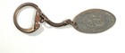Vintage Amoco Oil Gas Centennial Celebration Advertised Smashed Penny Keychain