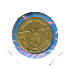 Car Wash Token No Cash Value With Eagle And Sportscar Design Vintage 1  Coin