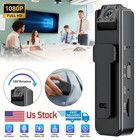 2x Hd Mini Police Body Camera 1080p Video Audio Recorder Pocket Night Vision Cam