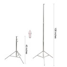 43 -108  Adjustable Boom Arm Bar For Photography Studio Softbox Lighting Stand