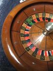 Rare Antique 22 Inch Gambling Roulette Wheel Stunning And Beautiful Large Size 