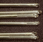 Antique Vintage Six Individual Glass Enclosed Sewing Needles A Mystery Really   