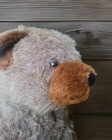 Vintage Teddy Brown Bear Plush Canadaian Stuffed Animal Mighty Star  14 