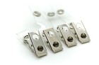 Metal Badge Clips With Pvc Straps  20 Pcs - Sale Now 
