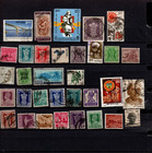 India Lot Of 102 Stamps Early 1900s To Modern Vintage Philately History Starter