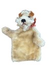 Vintage Steiff Mohair Hand Puppets Alligator Monkey Terrier Dog Set Of Three