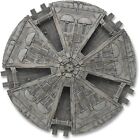 Battlestar Galactica Baseship Tos Eaglemoss Cylon Base Ship Station Replica New