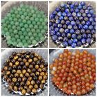 Natural Gemstone Round Spacer Loose Beads 4mm 6mm 8mm 10mm 12mm Assorted Stones