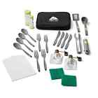 Ozark Trail - 24-piece Camping Kitchen Set Bpa-free Plastic With Travel Bag