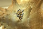 17 5mm Hawaiian 925 Silver Genuine Inlaid Koa Wood Mother   Baby Turtle Pendant