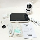 Digital Wireless Video Baby Monitor - 4 3  Lcd Screen Sm663 With Cords Etc