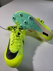Nike Athletic Rival Sprint Track Shoes Neon Volt Black Spikes Lightweight Racing
