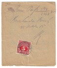 Poland 1918 Przemy  l  Konskie Kuk Ettrappenpostamt Cds On Notice order Co  a3322