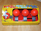 Vintage Toy 1950s-60s Louis Marx Baseball Pitching Game W  Balls   Box  Working 