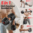 Adjustable Dumbbell Set 20 35 45 55 70 90lbs Free Weights Set With Upgraded Nut 