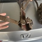 Vintage Lineman Gaffs Pole Climbers Spikes Telephone Leather Iron 16 Inch Bell