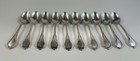 Antique Gorham Sterling Silver Spoon Set Of 10