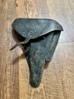 Wwii German P08 Luger Leather Holster 1941 Dated Modified For Us Gi Web Belt