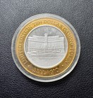 Limited Edition Ten Dollar Gaming Token Bellagio Las Vegas Nv  999 Fine Silver