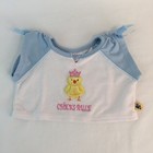 Build A Bear Clothes Blue Chicks Rule Pajamas Outfit Slippers Shirt Pants