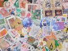 Stamp World Wide Lot Off Paper 1000pc Kiloware Used Free Ship Incl 10  Japan No2