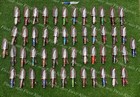 Set Of 80 Custom Handmade Damascus Steel 6  Camping   Hunting Knives - From Usa