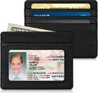 Slim Minimalist Front Pocket Wallet Rfid Blocking Credit Card Holder Card Cases