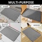 1pc Embossed Fiber Carpet Anti Slip Mat For Bathroom Living Room Pebble Design