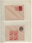 Burma Japan Occupation 1942-1944 Collection Of 70  Stamps   In Blocks Of 4