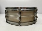 Vtg C1970s Ludwig Blue Olive B o Snare Drum 14x5 1992842 W  Stand   Hard Case