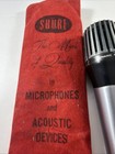 Shure Unidyne Iv 548 Vintage Dynamic Cardioid Microphone With Original Bag