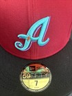 Size 7 Minor League 59fifty New Era Fitted Hat Baseball Cap New