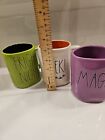 New Halloween Mug Set Of 3 Rae Dunn Magic Eek  Fright Night