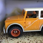 Nib Schleich 42025 Car Suv 4x4 Vehicle Yellow Driver Wheels Germany