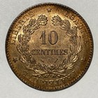 France Coin 10 Centimes Ceres 1896