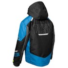 Castle X Strike G3 Youth Snowmobile Jacket - Process Blue hi-vis