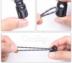 10 Pcs Plastic Spring Cord Locks For Drawstring  Paracord Toggle Stopper Clasp